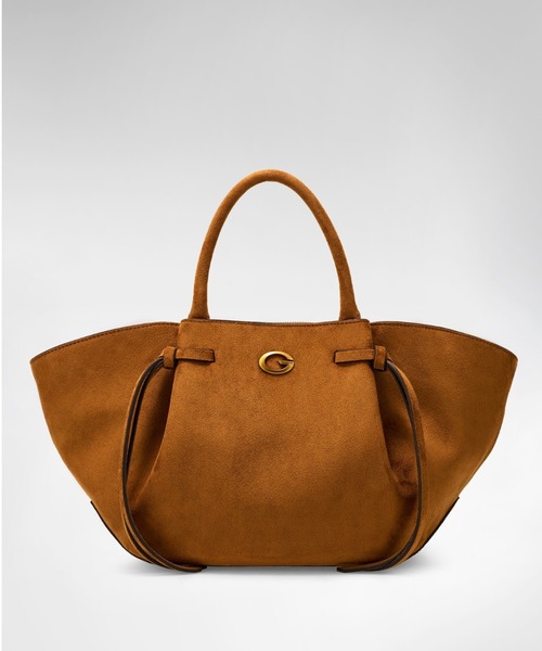 Guess(ゲス)の「ALLEGRA Satchel ショルダーバッグ(ショルダーバッグ・レディース・ブラウン/ダークブラウン・ONE SIZE)」の3枚目の写真
