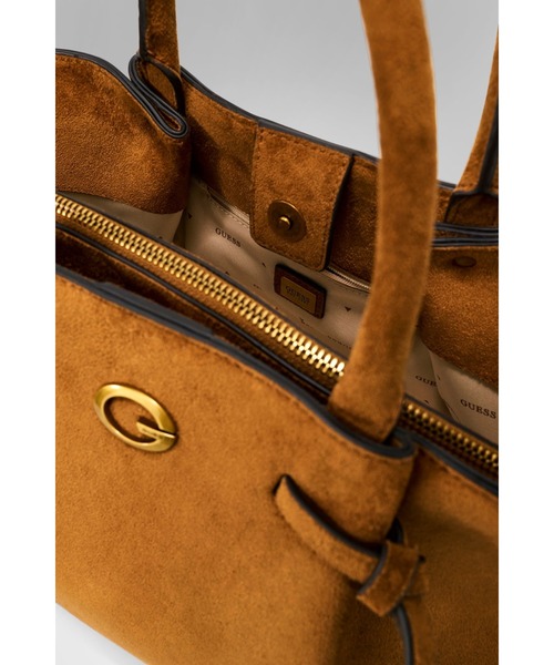 Guess(ゲス)の「ALLEGRA Satchel ショルダーバッグ(ショルダーバッグ・レディース・ブラウン/ダークブラウン・ONE SIZE)」の5枚目の写真