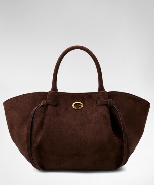 Guess(ゲス)の「ALLEGRA Satchel ショルダーバッグ(ショルダーバッグ・レディース・ブラウン/ダークブラウン・ONE SIZE)」の7枚目の写真
