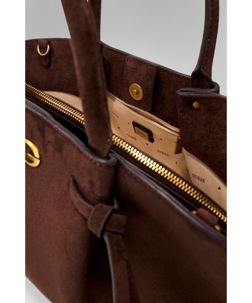 Guess(ゲス)の「ALLEGRA Satchel ショルダーバッグ(ショルダーバッグ・レディース・ブラウン/ダークブラウン・ONE SIZE)」の10枚目の写真