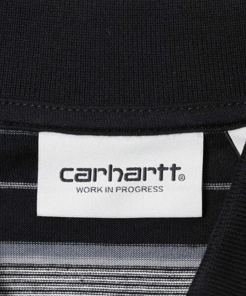 Carhartt(カーハート)の「carhartt W LONG-SLEEVE BRONSON POLO(ポロシャツ・レディース・ブラック系その他/ピンク系その他・SMALL)」の7枚目の写真