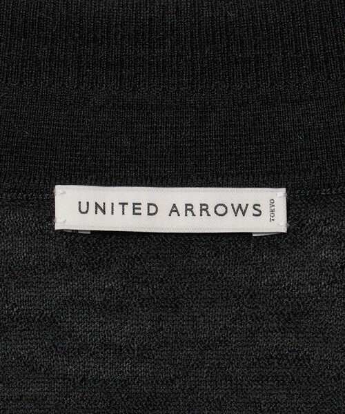 UNITED ARROWS(ユナイテッドアローズ)の「アルパカ/ウール スキッパー ニット(ニット/セーター・メンズ・コバルトブルー/ブラック・XL/L/M/S)」の20枚目の写真