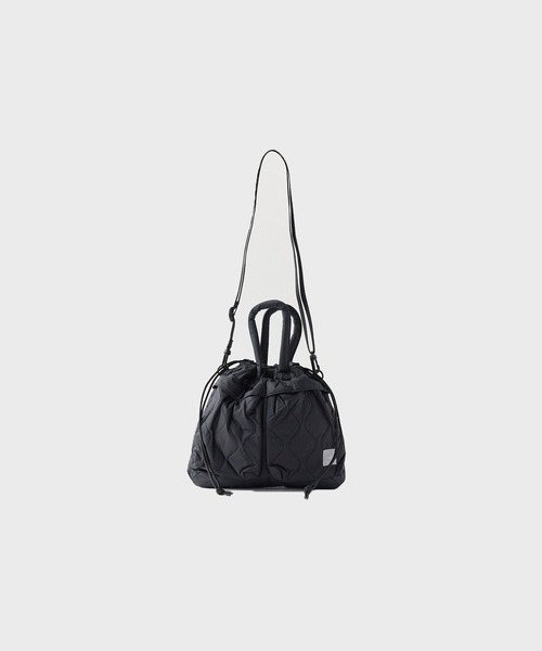 MIS(エムアイエス)の「MIS / GENERAL LABEL MILITARY QUILTED HELMET BAG / MIS2615014(ショルダーバッグ・レディース・ブラック/グリーン/ベージュ・FREE)」の1枚目の写真