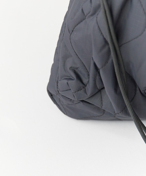 MIS(エムアイエス)の「MIS / GENERAL LABEL MILITARY QUILTED HELMET BAG / MIS2615014(ショルダーバッグ・レディース・ブラック/グリーン/ベージュ・FREE)」の19枚目の写真