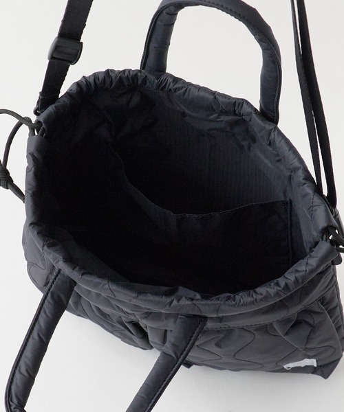 MIS(エムアイエス)の「MIS / GENERAL LABEL MILITARY QUILTED HELMET BAG / MIS2615014(ショルダーバッグ・レディース・ブラック/グリーン/ベージュ・FREE)」の8枚目の写真