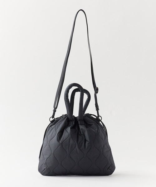 MIS(エムアイエス)の「MIS / GENERAL LABEL MILITARY QUILTED HELMET BAG / MIS2615014(ショルダーバッグ・レディース・ブラック/グリーン/ベージュ・FREE)」の4枚目の写真