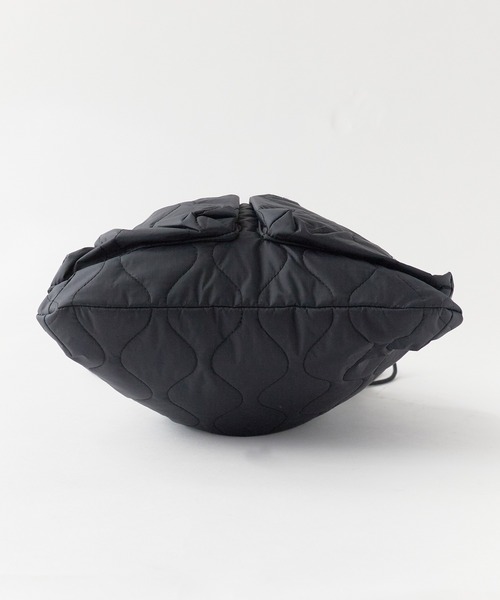 MIS(エムアイエス)の「MIS / GENERAL LABEL MILITARY QUILTED HELMET BAG / MIS2615014(ショルダーバッグ・レディース・ブラック/グリーン/ベージュ・FREE)」の5枚目の写真