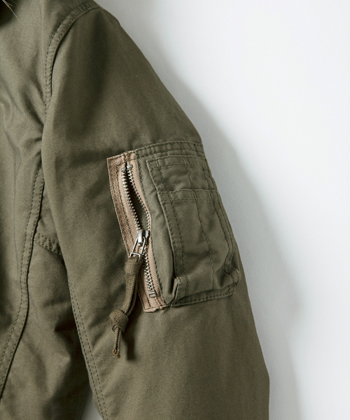 AMERICAN RAG CIE（アメリカンラグシー）の「3WAY モッズコート AMERICAN RAG CIE【WOMEN'S】（モッズコート・レディース・オリーブ/ネイビー/キャメル/オフホワイト/ホワイト×ゴールド/ブラック/ブラック×ゴールド/グリーン系その他/ブルー系その他/イエロー系その他・0/00）」の19枚目の写真