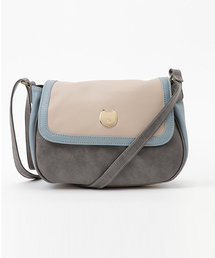 POU DOU DOU | 配色にゃんこプレートバッグ(ショルダーバッグ)