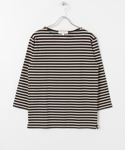 URBAN RESEARCH(アーバンリサーチ)の「UR バスクシャツ(Tシャツ/カットソー・メンズ・ブラック/ブラック系その他/ホワイト/ホワイト系その他/キャメル/グレー・LARGE/SMALL/MEDIUM)」の18枚目の写真