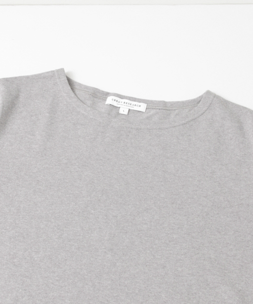 URBAN RESEARCH(アーバンリサーチ)の「UR バスクシャツ(Tシャツ/カットソー・メンズ・ブラック/ブラック系その他/ホワイト/ホワイト系その他/キャメル/グレー・LARGE/SMALL/MEDIUM)」の21枚目の写真