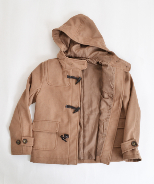 MERLOT（メルロー）の「ZOZO限定ショートダッフルコート455-6527N-TK（ダッフルコート・レディース・グレー/ベージュ/ネイビー/ブラック/ワイン/グリーン/キャメル・FREE/M/L）」の14枚目の写真