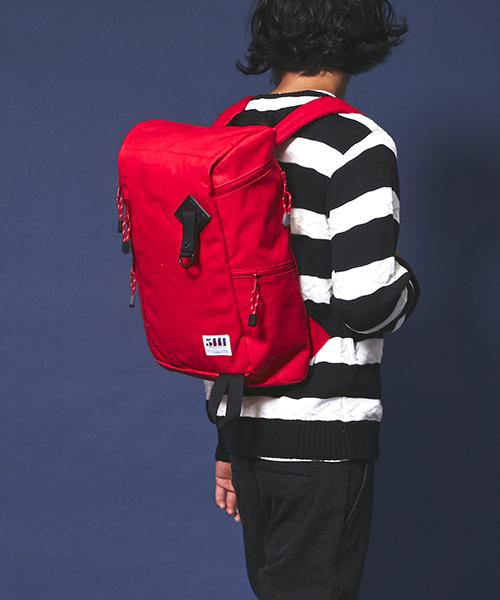 5441 by sunduck（ゴーヨンヨンイチバイサンダック）の「【5441 by SUNDUCK/5441 バイ サンダック】DAYLYTRIP TURTLE（バックパック/リュック・メンズ・レッド/ブラック/カーキ/ブルー/ネイビー・FREE）」の21枚目の写真