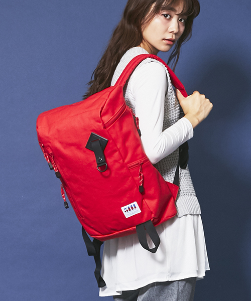 5441 by sunduck（ゴーヨンヨンイチバイサンダック）の「【5441 by SUNDUCK/5441 バイ サンダック】DAYLYTRIP TURTLE（バックパック/リュック・メンズ・レッド/ブラック/カーキ/ブルー/ネイビー・FREE）」の16枚目の写真