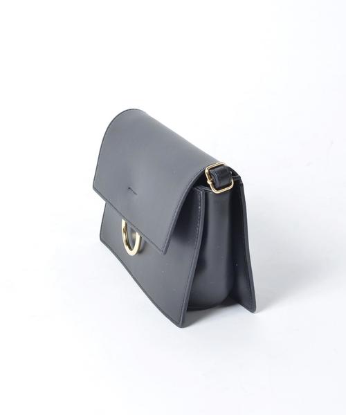 Khaju（カージュ）の「MARCO BIANCHINI:リングスクエアバッグ◇（ショルダーバッグ・レディース・ゴールド/ブラック/ピンク・ONE SIZE）」の7枚目の写真