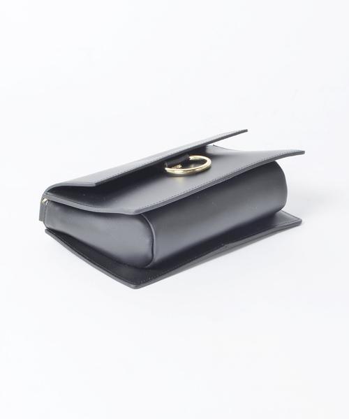 Khaju（カージュ）の「MARCO BIANCHINI:リングスクエアバッグ◇（ショルダーバッグ・レディース・ゴールド/ブラック/ピンク・ONE SIZE）」の9枚目の写真