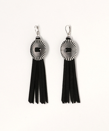 MOUSSY | CONCHO FRINGE EARRING(ピアス（両耳用）)
