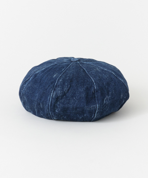 URBAN RESEARCH DOORS MENS（アーバンリサーチ ドアーズ メンズ）の「DOORS DENIM BERET（ハンチング/ベレー帽・メンズ・ブルー/ネイビー・ONE）」の2枚目の写真