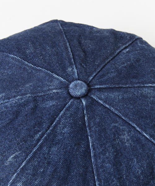 URBAN RESEARCH DOORS MENS（アーバンリサーチ ドアーズ メンズ）の「DOORS DENIM BERET（ハンチング/ベレー帽・メンズ・ブルー/ネイビー・ONE）」の4枚目の写真