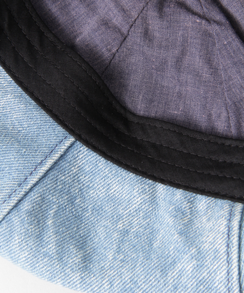 URBAN RESEARCH DOORS MENS（アーバンリサーチ ドアーズ メンズ）の「DOORS DENIM BERET（ハンチング/ベレー帽・メンズ・ブルー/ネイビー・ONE）」の7枚目の写真