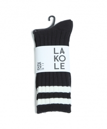 LAKOLE | 【抗菌防臭】リブラインソックス / LAKOLE(ソックス/靴下)