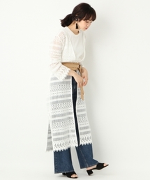 A part by | Cソウレースガウン  751752 (カーディガン/ボレロ)