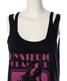 【値下げ!】ヒステリックグラマー HYS ATHLETIC pt キャミソール HYSTERIC GLAMOUR(ヒステリックグラマー)の「HYS MAKE UP pt