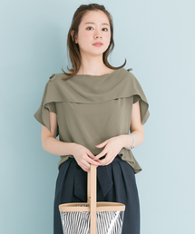 URBAN RESEARCH | UR オープンショルダー肩リボンブラウス(シャツ/ブラウス)