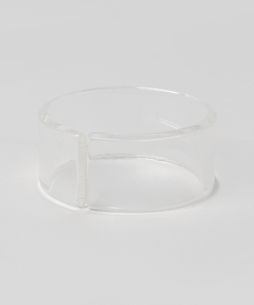 EGOIST（エゴイスト）の「クリアプラスチックブレス（ブレスレット・レディース・クリア・FREE）」の4枚目の写真