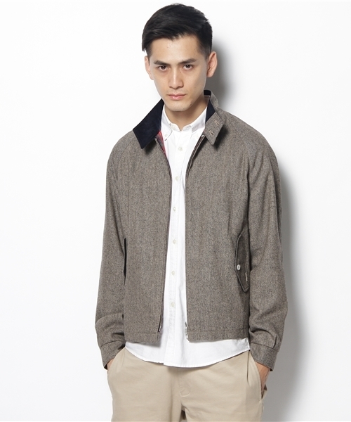 green label relaxing(グリーンレーベルリラクシング)の「b STORE BARACUTA G3ジャケット(ブルゾン・メンズ・ブラック・SMALL/MEDIUM)」の4枚目の写真