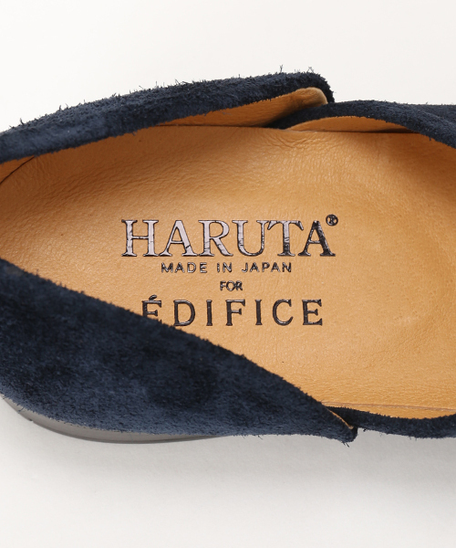 HARUTA（ハルタ）の「◇HARUTA / ハルタ 別注 SPOCK SHOES SUEDE（スリッポン・メンズ・ネイビー/ブラック/カーキ/ブラウン・24/25/25.5/26.5/24.5/26）」の17枚目の写真