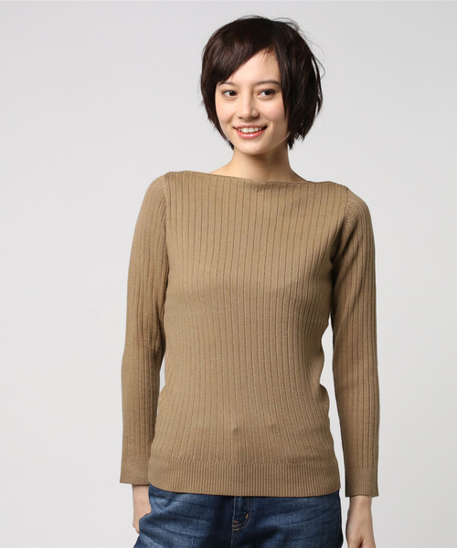 KOBE LETTUCE（コウベレタス）の「3typeリブニットトップス（ニット/セーター・レディース・ピンク系その他/パープル系その他/ブラック系その他/イエロー系その他/ホワイト系その他/グリーン系その他/グレー系その他/ブラウン系その他/ピンク系その他2/ブラック系その他2/グリーン系その他2/ブラウン系その他2/ホワイト系その他2/グレー系その他2/パープル系その他2/ブラウン系その他3/ブルー系その他2/イエロー系その他3/ブラウン系その他4/ブルー系その他/ピンク系その他4/ベージュ系その他2/パープル系その他3/イエロー系その他4/ピンク系その他3/ベージュ系その他/パープル系その他4/レッド系その他/グレー系その他5/ブラック系その他3/パープル系その他6/ベージュ系その他4/グリーン系その他3/ベージュ系その他3/グレー系その他3/ベージュ系その他5/パープル/ホワイト系その他3/パープル系その他7/ピンク系その他5/ブルー系その他4/ブルー系その他3/パープル系その他5/ブルー系その他5/グレー系その他4/ブラウン系その他5/グレー系その他6/イエロー系その他6/その他2/ブルー系その他6/その他1/その他3/ベージュ系その他6/その他5/モカ/ベージュ系その他7/イエロー系その他5/イエロー系その他7/その他4/その他6・FREE）」の18枚目の写真