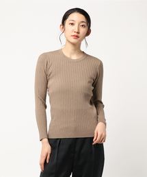 3typeリブニットトップス