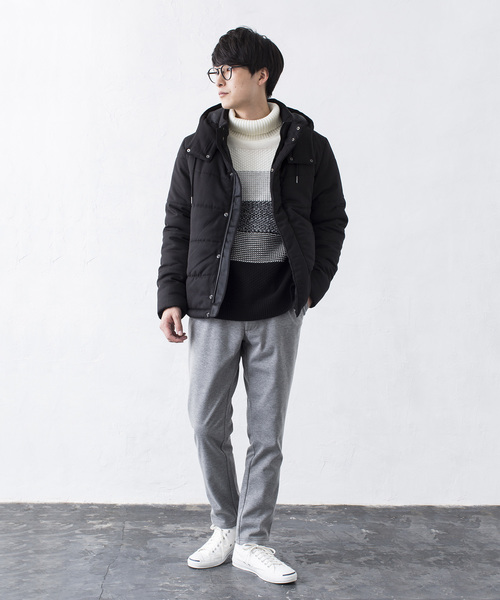 WEGO（ウィゴー）の「WEGO/3レイヤーサーモパンツ（その他パンツ・メンズ・ブラック/ネイビー/杢グレー/カーキ・MEDIUM/LARGE/X-LARGE）」の16枚目の写真