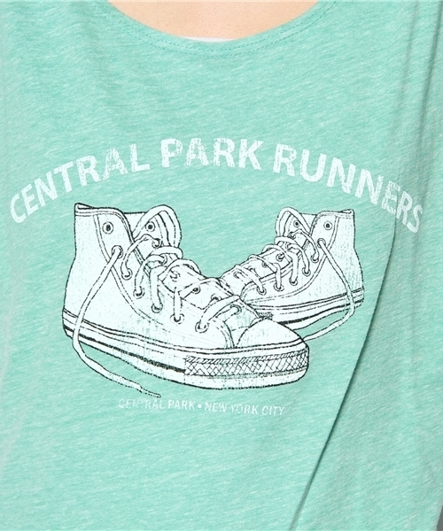 SHIPS for women（シップスフォーウィメン）の「RETRO SPORT:Tシャツ（Tシャツ/カットソー・レディース・グレー/ブラック/グリーン/ライトブルー/イエロー・ONE SIZE）」の11枚目の写真