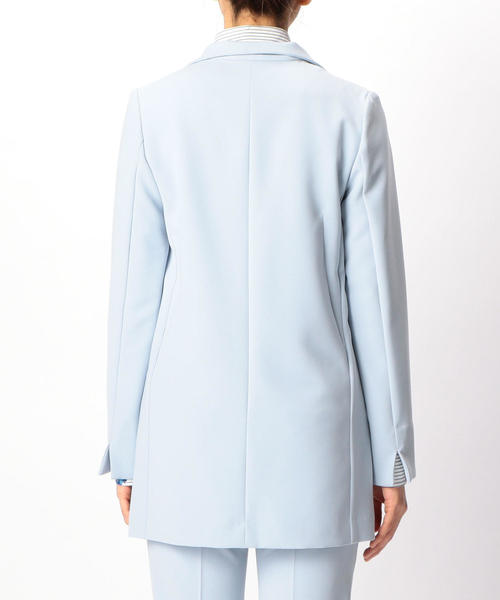 NARACAMICIE（ナラカミーチェ）の「【セットアップスーツ対応】テーラードロングジャケット（テーラードジャケット・レディース・ブルー/ネイビー/ピンク・SMALL/MEDIUM/LARGE）」の12枚目の写真