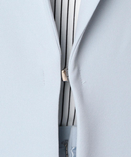 NARACAMICIE（ナラカミーチェ）の「【セットアップスーツ対応】テーラードロングジャケット（テーラードジャケット・レディース・ブルー/ネイビー/ピンク・SMALL/MEDIUM/LARGE）」の18枚目の写真