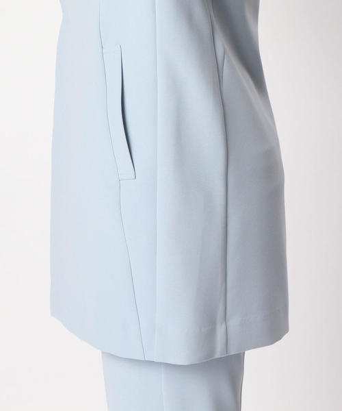 NARACAMICIE（ナラカミーチェ）の「【セットアップスーツ対応】テーラードロングジャケット（テーラードジャケット・レディース・ブルー/ネイビー/ピンク・SMALL/MEDIUM/LARGE）」の20枚目の写真