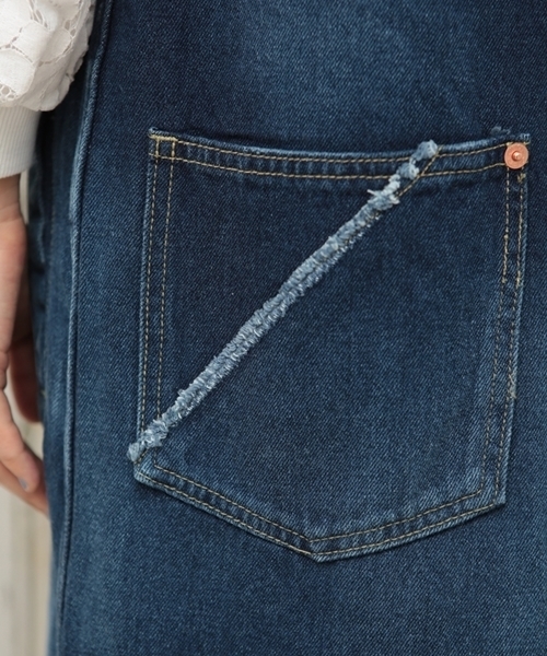 cepo（セポ）の「3RDタイプサロペット（サロペット/オーバーオール・レディース・ワンウォッシュ/ダークインディゴブルー・M/S）」の5枚目の写真