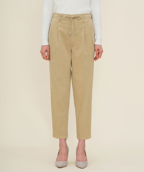 Moname（モナーム）の「ペグトップ イージーパンツ（その他パンツ・レディース・ブラック/ベージュ/カーキ/アイボリー/ネイビー・S/M/XS）」の15枚目の写真