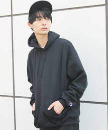 Champion HOODED オーバーサイズ プルオーバーパーカー