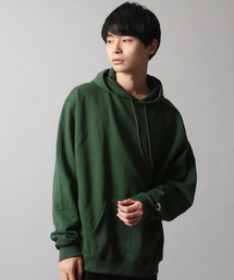 Champion HOODED オーバーサイズ プルオーバーパーカー