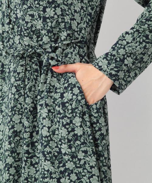 A part by（アパートバイ）の「ＰボタンVネックワンピース 822096（ワンピース・レディース・カーキ/ブルー系その他/イエロー系その他・FREE）」の11枚目の写真