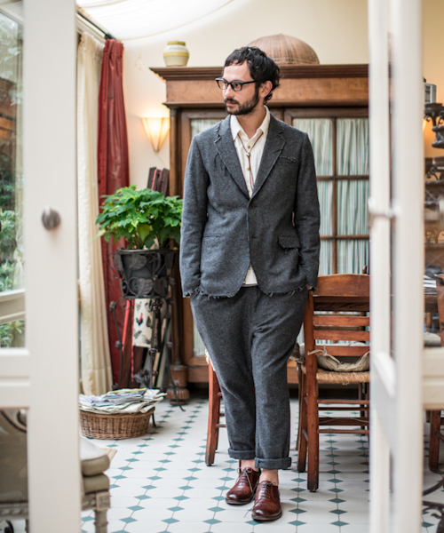 glamb（グラム）の「Crooph pants（その他パンツ・メンズ・ブラック/グレー・1/2/3/4）」の4枚目の写真