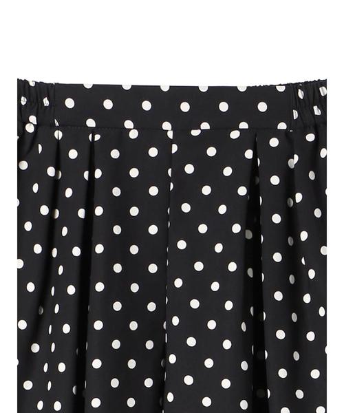 AMERICAN HOLIC（アメリカンホリック）の「ダブルタックワイドパンツ（その他パンツ・レディース・ブラック/ベージュ/ドット/カーキ/モカ・M/L）」の12枚目の写真