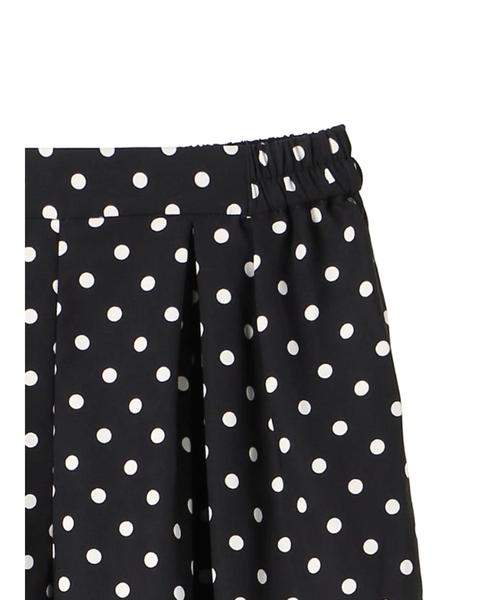 AMERICAN HOLIC（アメリカンホリック）の「ダブルタックワイドパンツ（その他パンツ・レディース・ブラック/ベージュ/ドット/カーキ/モカ・M/L）」の11枚目の写真