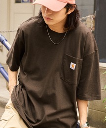 Carhartt | carhartt(カーハート) ビッグシルエット ポケット半袖 ロゴ Tシャツ Workwear Pocket 1/2 Sleeve T-Shirts(Tシャツ/カットソー)