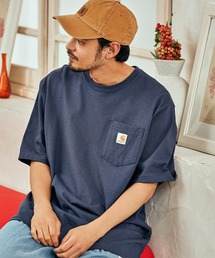 Carhartt | carhartt(カーハート) ビッグシルエット ポケット半袖 ロゴ Tシャツ Workwear Pocket 1/2 Sleeve T-Shirts(Tシャツ/カットソー)