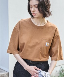 MONO-MART�i���m�}�[�g�j�́ucarhartt/�J�[�n�[�g Workwear �r�b�O�V���G�b�g �|�P�b�g���� ���S T�V���c  ���b�y�� �g�b�v�X�iT�V���c/�J�b�g�\�[�j�v