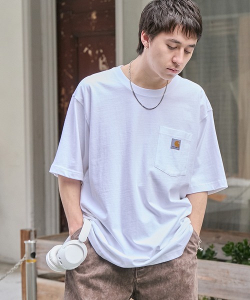 carhartt/カーハート Workwear ビッグシルエット 胸ポケット ロゴ